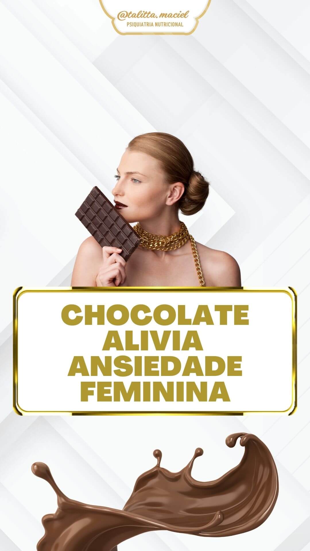Leia mais sobre o artigo Chocolate alivia a ansiedade feminina